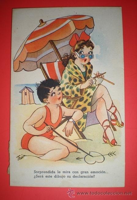 Postcards: 6002X - EDICIONES TRIO - SERIE C - CIRCULADA 1943