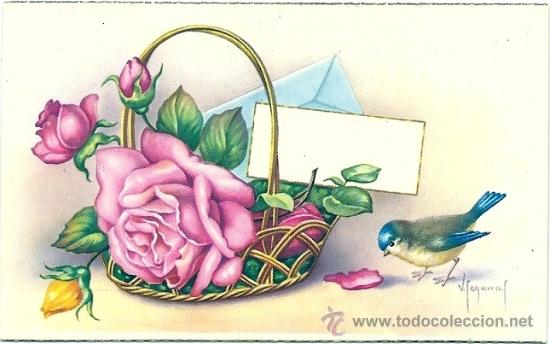 Cartoline: 6037X - EDICIONES CyZ SERIE 588 - PRECIOSA TARJETA 10X6,3 CM - ILUSTRADA POR CEGARRA