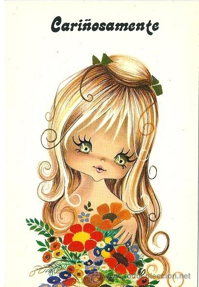 Cartes Postales: 6055X- EDICIONES SEPHERIADES S.A. SERIE 1229.4 - 10X15 CM - SIN SE&Ntilde;AL DE USO - ILUSTRA GALLARDA