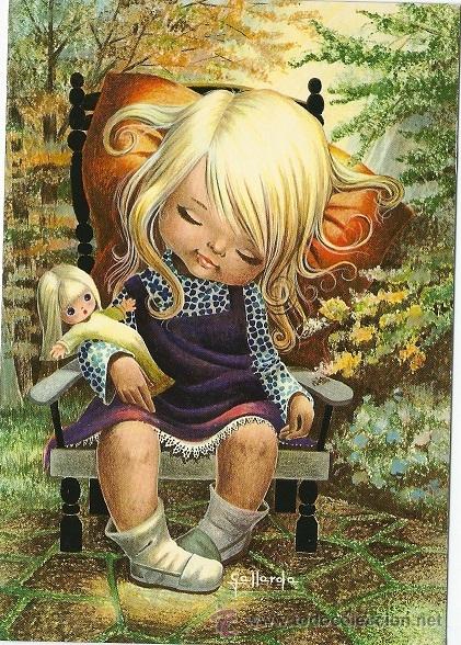 Cartes Postales: 6057X - EDICIONES EUROCROMO - SERIE 1154.3- ILUSTRA GALLARDA