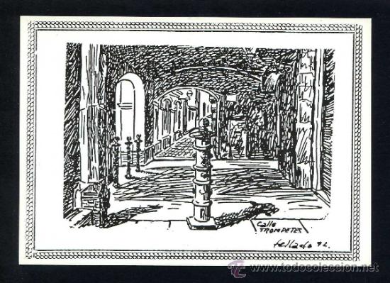 Cartoline: Ilustrador *Tellado-Ust&aacute;rroz* Ed. Cr. Art&iacute;sticas 1992. Nueva.