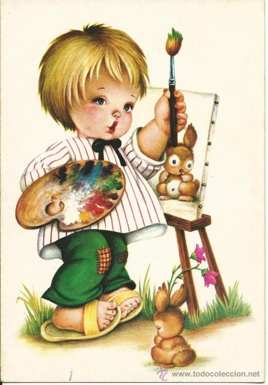 Postales: POSTAL EDICIONES GFG,.PINTOR - Foto 1