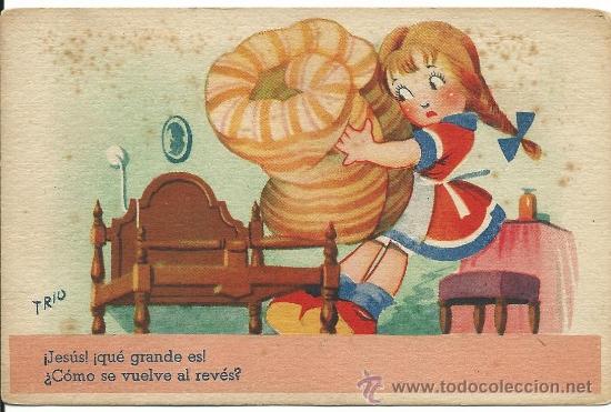 Postais: POSTAL NI&Ntilde;OS.-EDICIONES TRIO SERIE 40