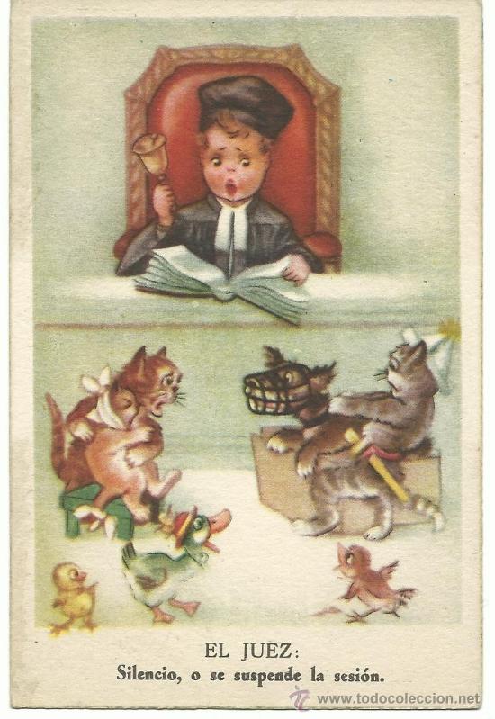 Cartes Postales: POSTAL EDICIONES MICROCROM SERIE 700/7.-EL JUEZ
