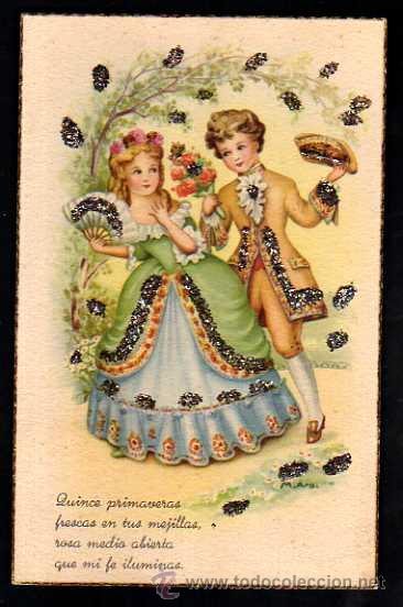 Postkarten: Postal infantil. Ediciones PD. Circulada . Serie 1440