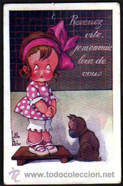 Postcards: Postal infantil. Circulada  1920.