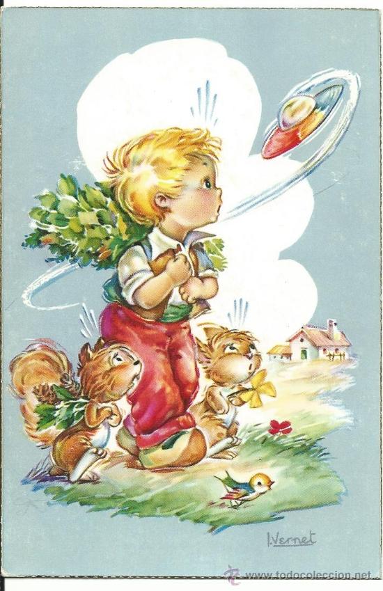 Postais: POSTAL EDICIONES CYZ 544/B.-ILUSTRADOR VERNET