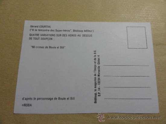 Postales: POSTAL BOULE ET BILL - Foto 2