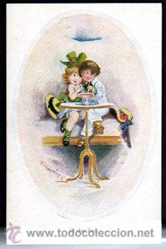 Cartoline: Postal infantil. No circulada
