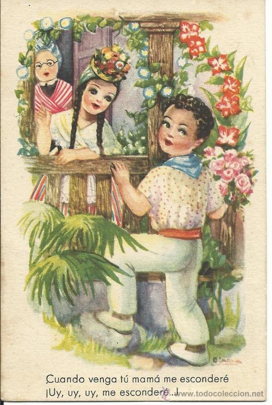 Cartes Postales: POSTAL EDITORIAL ARTIGAS.-MELODIAS DE BOGA.-SERIE 89.-COLECCION I