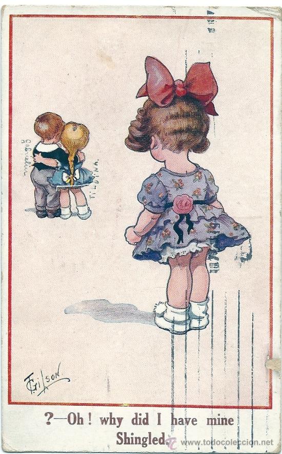 Postais: 2002F- ANTIGUA POSTAL IMPRESA Y PUBLICADA POR J. SALMON N&ordm; 3080- CIRCULADA EN 1927-  F. GILSON