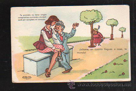 Postkarten: TARJETA POSTAL HUMORISTICA. POSTALES BEA. SERIE XIV.