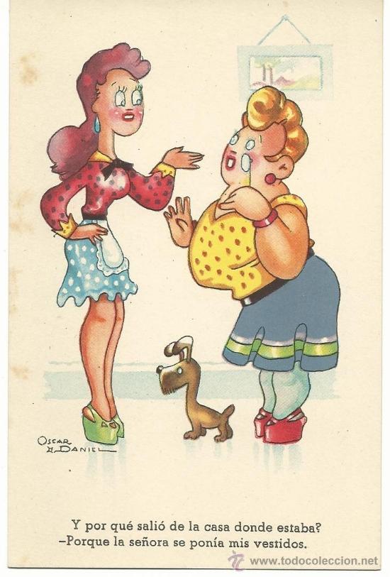 Postais: POSTAL EDICIONES CMB SERIE 81.-ILUSTRADOR OSCAR-DANIEL