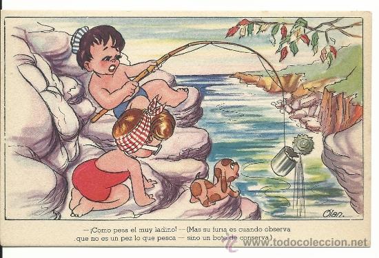 Postkarten: POSTAL EDITORIAL ARTIGAS / IKON .- SERIE 131.-DELICIAS DEL VERANEO.-ILUSTRA OLAN