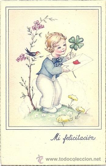 Postcards: 4540 - EDICIONES CIMA SERIE 501 - ANTIGUA POSTAL DATA 1948 - GIMILE?