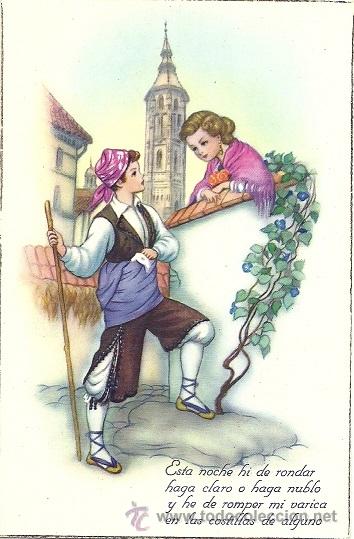 Postales: 4561 -     EDICION CYZ. SERIE 814 - BELLISIMA POSTAL - DATA 1961 - ILUSTRA FREIXAS