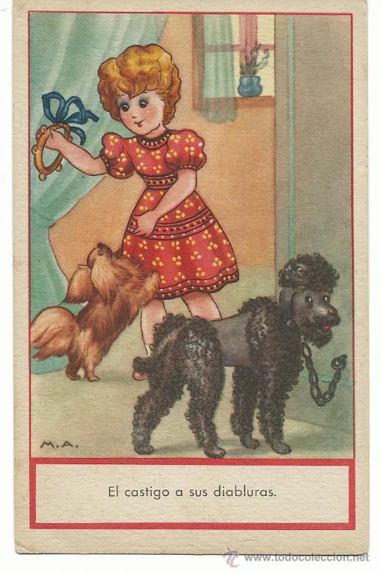 Postais: POSTAL EDICIONES PABLO DUMMATZEN.-SERIE 1551.- ILUSTRA M.A