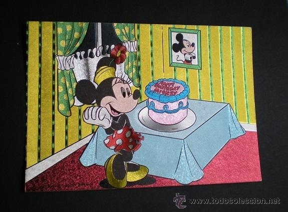 Postales: 4885A - WALT DISNEY - THE WALT DISNEY COMPANY- PUBLICADA POR J. WARREN