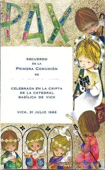 Postais: 2001H - EDICIONES SABADELL GAUDIS 1 - RECORDATORIO DE 11,8X7,3 CM- ILUSTRA SALMONS