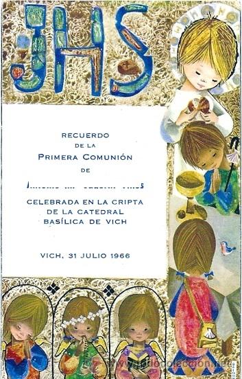 Postais: 2002H - EDICIONES SABADELL GAUDIS 5 - RECORDATORIO DE 11,8X7,3 CM- ILUSTRA SALMONS