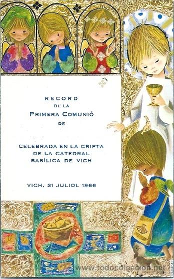 Postais: 2003H - EDICIONES SABADELL GAUDIS 4 - RECORDATORIO DE 11,8X7,3 CM- ILUSTRA SALMONS