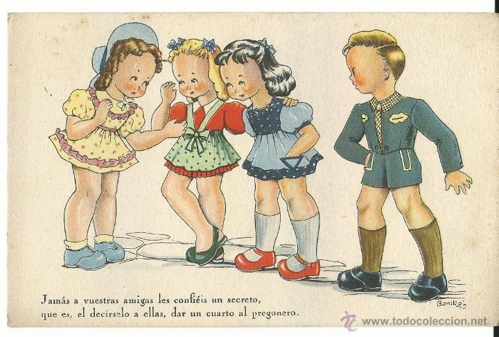 Postais: POSTAL EDITORIAL ARTIGAS.- REFRANERO POPULAR COLECCION C SERIE 56 .- ILUSTRA BOMBON