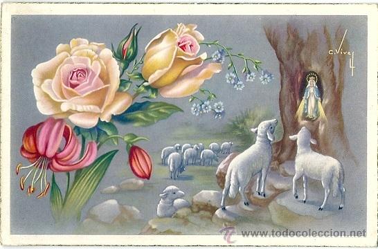 Postales: 2067J - EDICIONES CYZ SERIE 560A.N&ordm;1 - DATA 1956 - ILUSTRADA POR VIVES