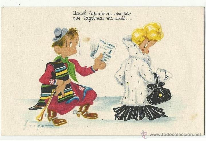 Cartoline: POSTAL EDICIONES PABLO DUMMATZEN.- SERIE 1013.- ILUSTRA MOURO