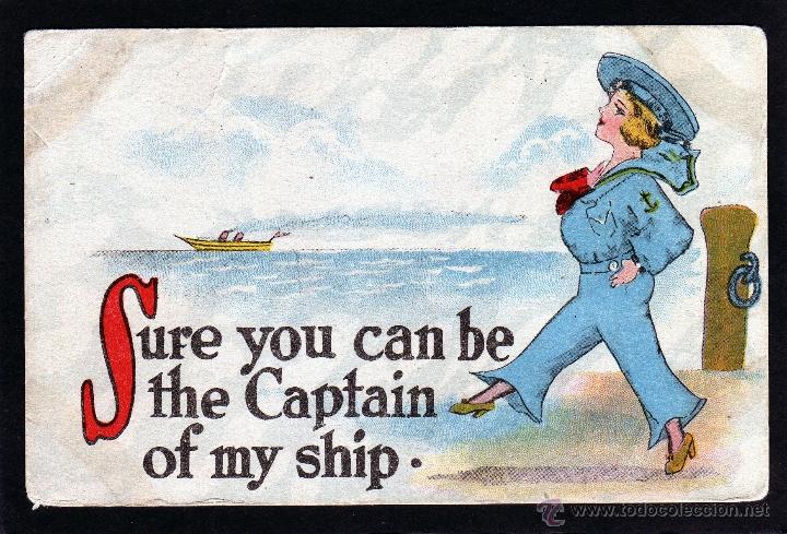 Cartes Postales: DIBUJOS Y CARICATURAS. TARJETA POSTAL HUMORISTICA, 1915 CIRCULADA, PRINCIPIOS SIGLO XX