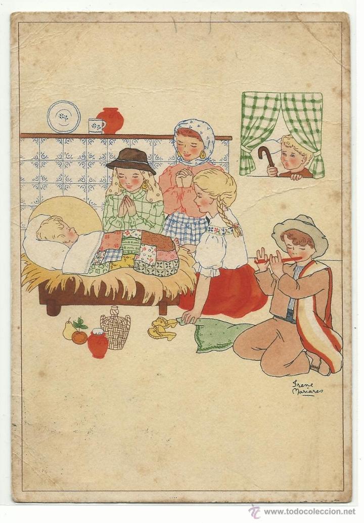 Postales: POSTAL PORTUGUESA / ILUSTRA IRENE MARIARES / FRANQUEADA