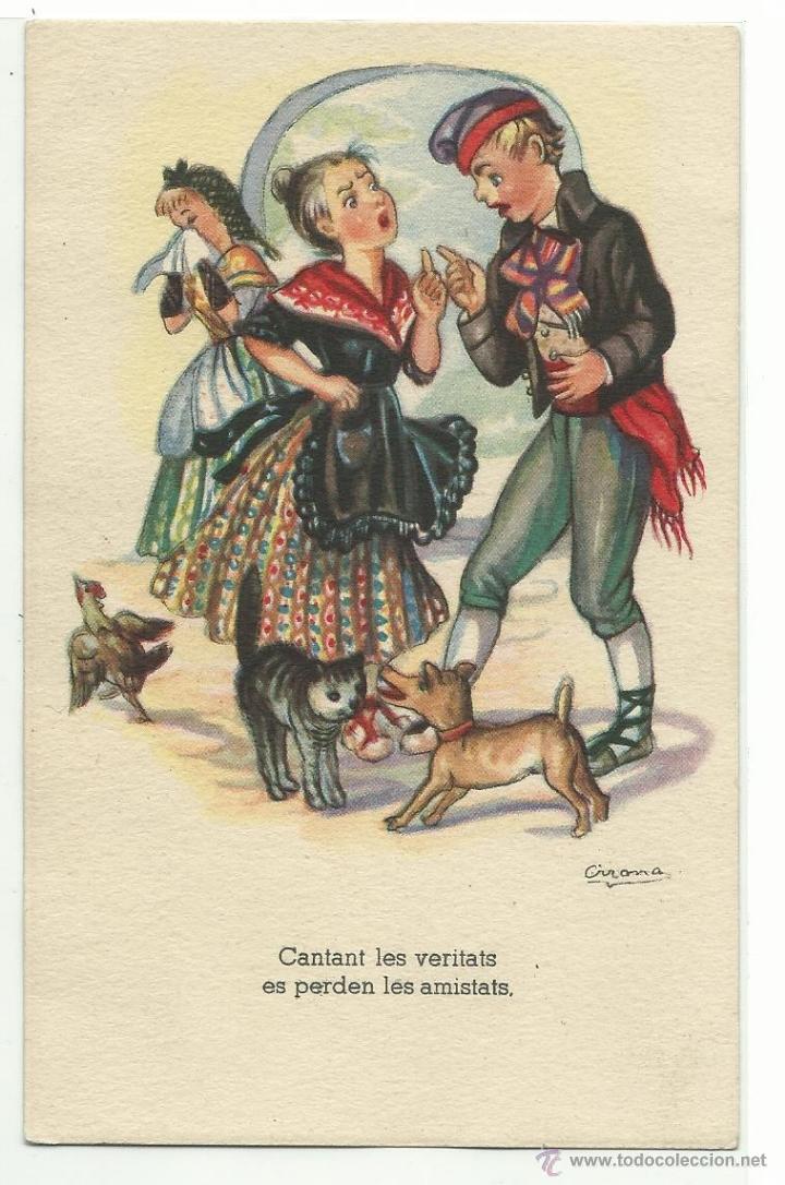 Postkarten: POSTAL EDITORIAL ARTIGAS / IKON .-ADAGIS POPULARS .-SERIE 145 .- COLECCION  A.- ILUSTRA GIRONA