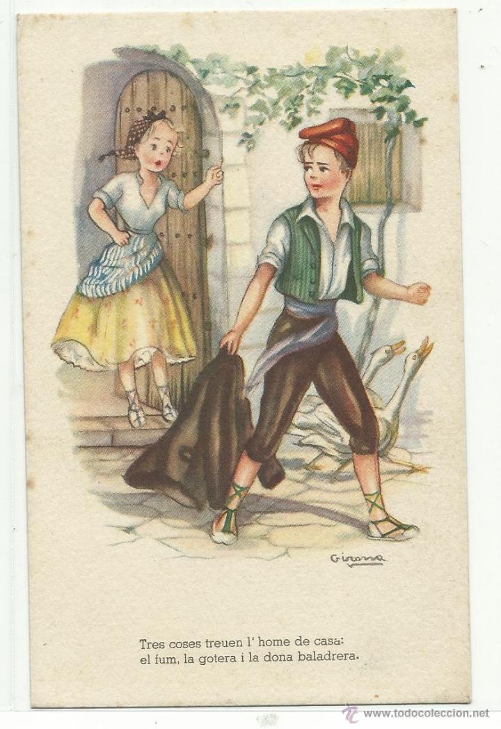 Postcards: POSTAL EDITORIAL ARTIGAS .- SERIE 152 .- ADAGIS POPULARS.- COLECCION  C