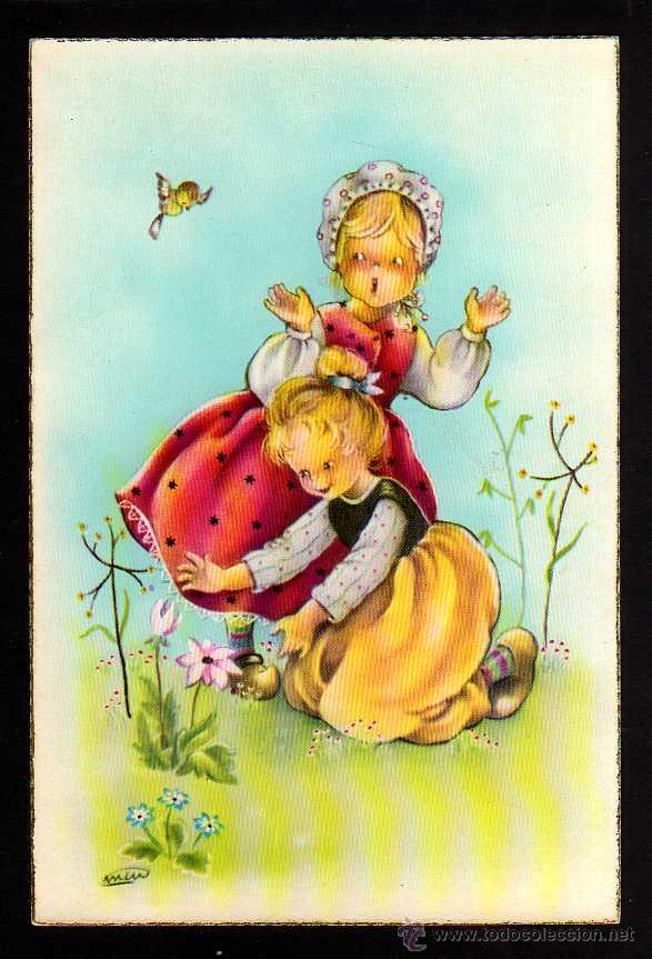 Cartoline: Postal infantil. Ediciones CyZ 584/B. Circulada