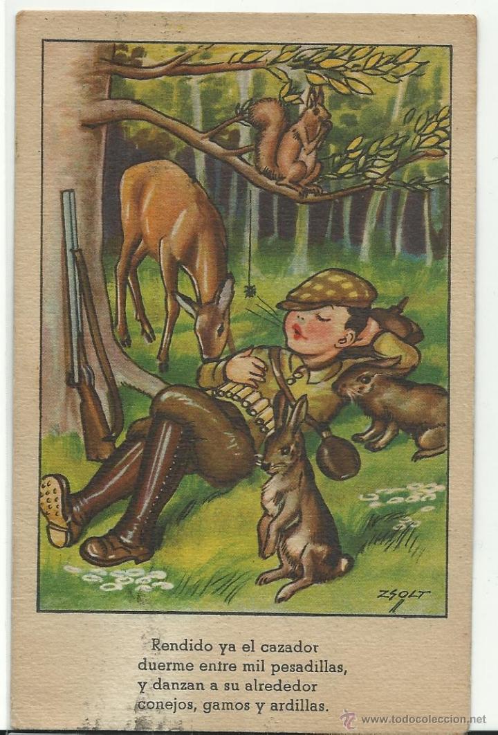 Postkarten: POSTAL EDICIONES CMB SERIE 69 / ILUSTRA ZSOLT / FRANQUEADA