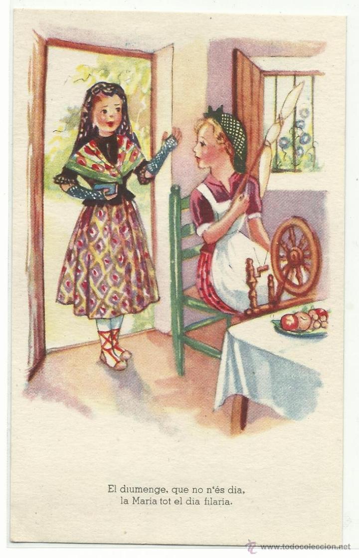 Cartoline: POSTAL EDITORIAL ARTIGAS SERIE 168 .-ADAGIS POPULARS .- COLECCION  E