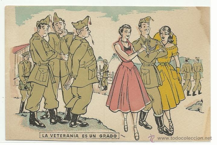 Postales: POSTAL LA VETERANIA ES UN GRADO