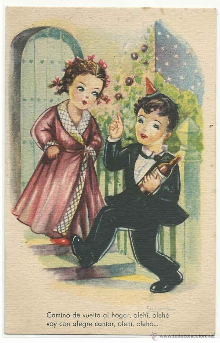 Cartes Postales: POSTAL EDITORIAL ARTIGAS.-SERIE 90.- MELODIAS EN BOGA.- COLECCION J
