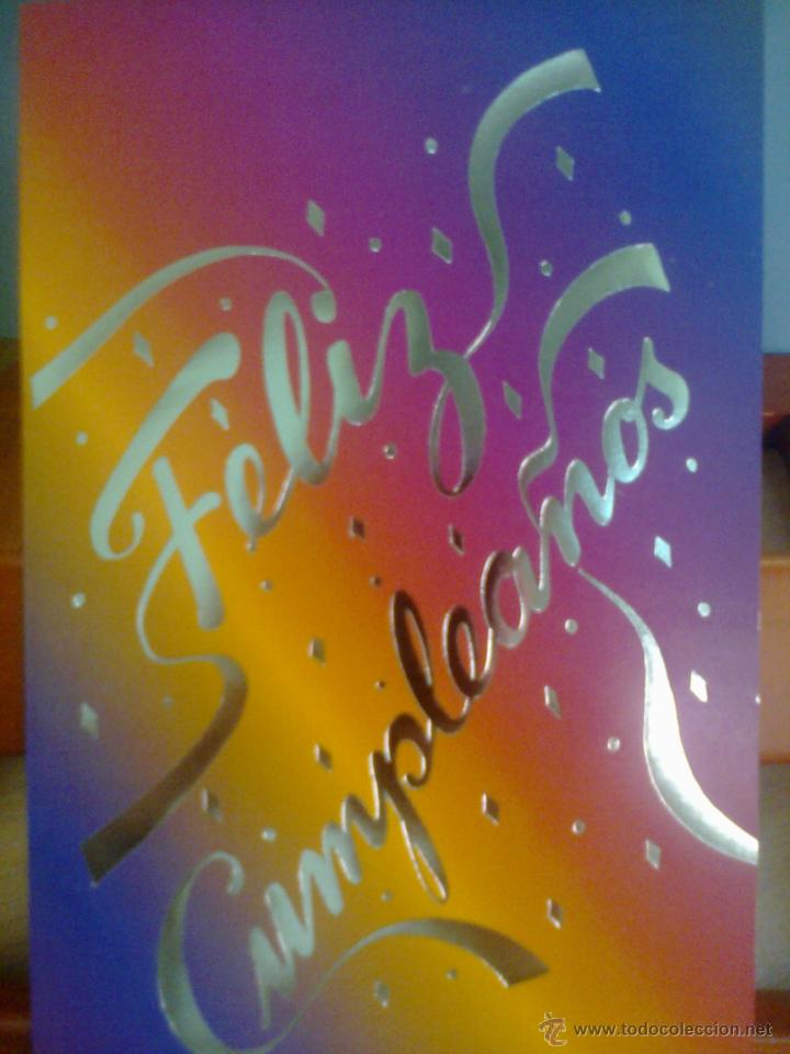 Cartes Postales: POSTAL FELICITACI&Oacute;N CUMPLEA&Ntilde;OS- Nueva a estrenar