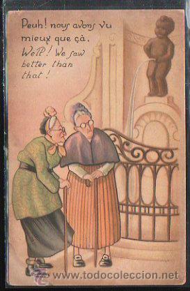 Cartes Postales: TARJETA POSTAL HUMORISTICA. REPRODUCION INTERDITE.