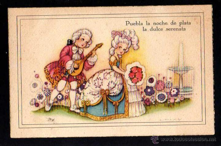 Postcards: Postal infantil. Circulada 1949. Ed. CyZ 802. Freixas