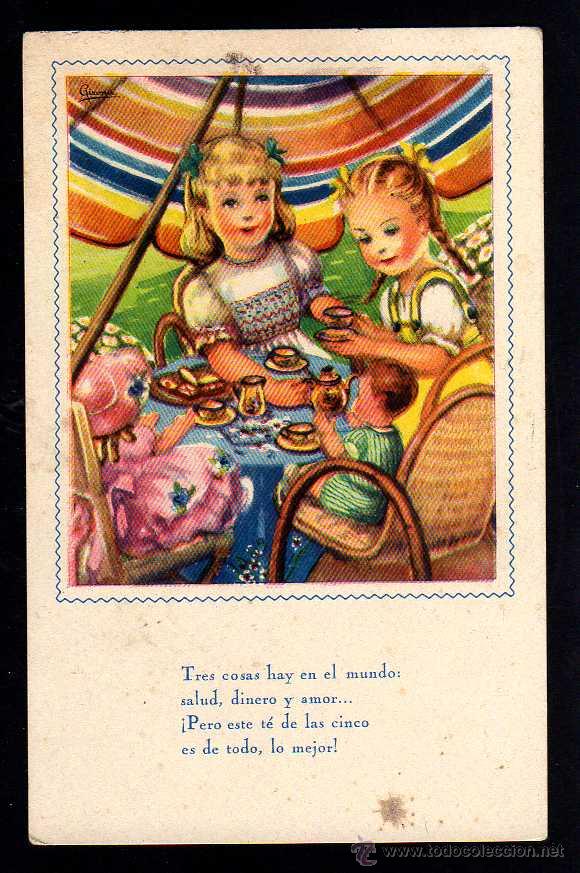 Postais: Postal infantil. Ediciones de Arte. Serie 33. Circulada.