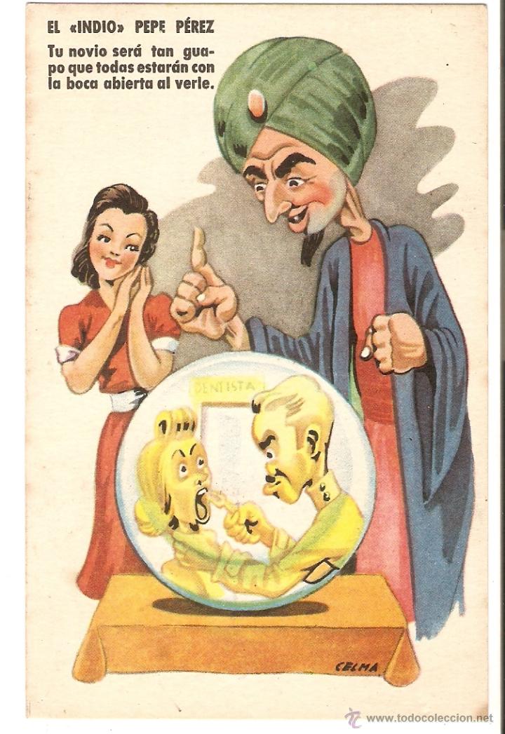 Postais: POSTAL - ILUSTRACI&Oacute;N DE CELMA - ESTAMPER&Iacute;A RAM - SERIE 83 - A&Ntilde;OS 1950