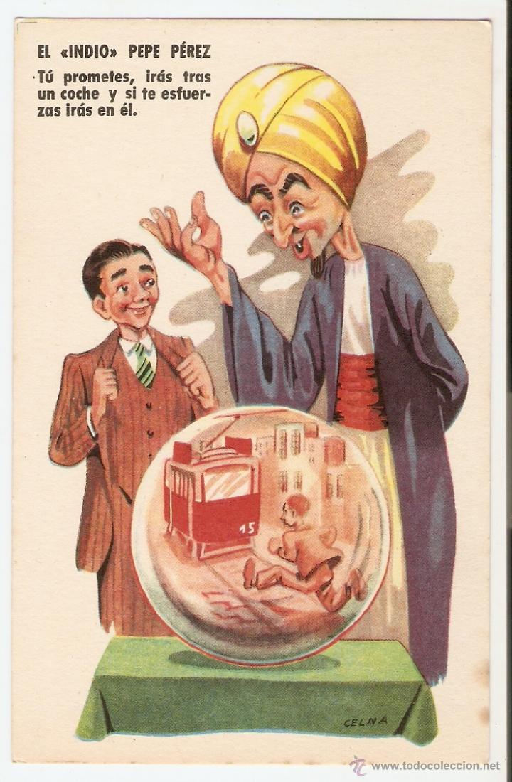 Postkarten: POSTAL - ILUSTRACI&Oacute;N DE CELMA - ESTAMPER&Iacute;A RAM - SERIE 83 - A&Ntilde;OS 1950