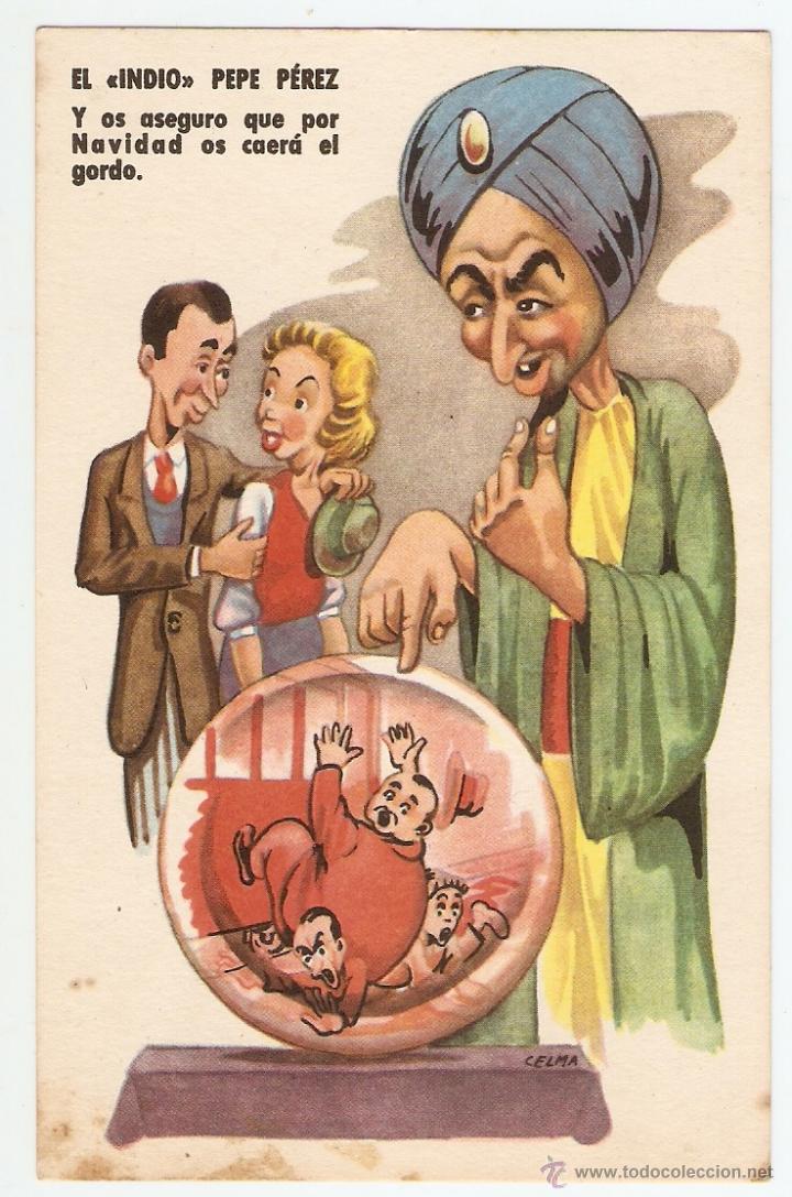 Postkarten: POSTAL - ILUSTRACI&Oacute;N DE CELMA - ESTAMPER&Iacute;A RAM - SERIE 83 - A&Ntilde;OS 1950