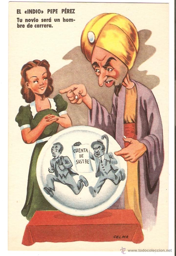 Postkarten: POSTAL - ILUSTRACI&Oacute;N DE CELMA - ESTAMPER&Iacute;A RAM - SERIE 83 - A&Ntilde;OS 1950