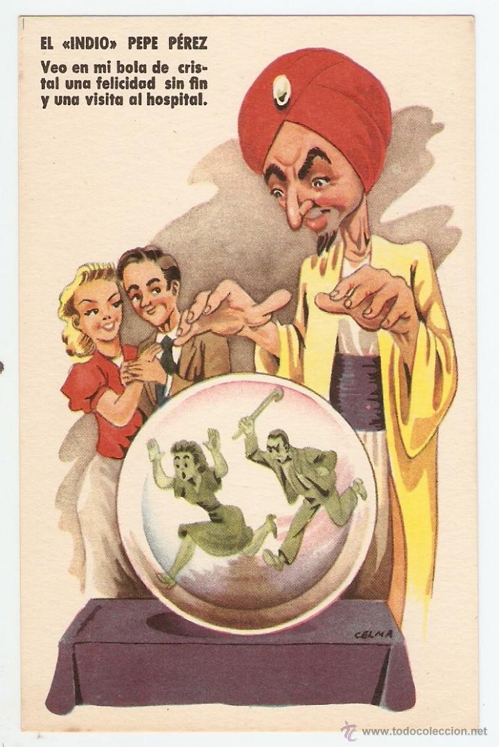 Postkarten: POSTAL - ILUSTRACI&Oacute;N DE CELMA - ESTAMPER&Iacute;A RAM - SERIE 83 - A&Ntilde;OS 1950