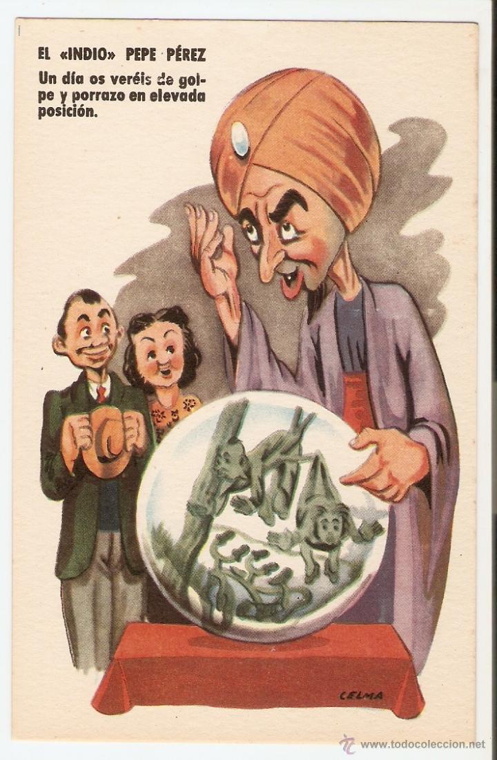 Postkarten: POSTAL - ILUSTRACI&Oacute;N DE CELMA - ESTAMPER&Iacute;A RAM - SERIE 83 - A&Ntilde;OS 1950