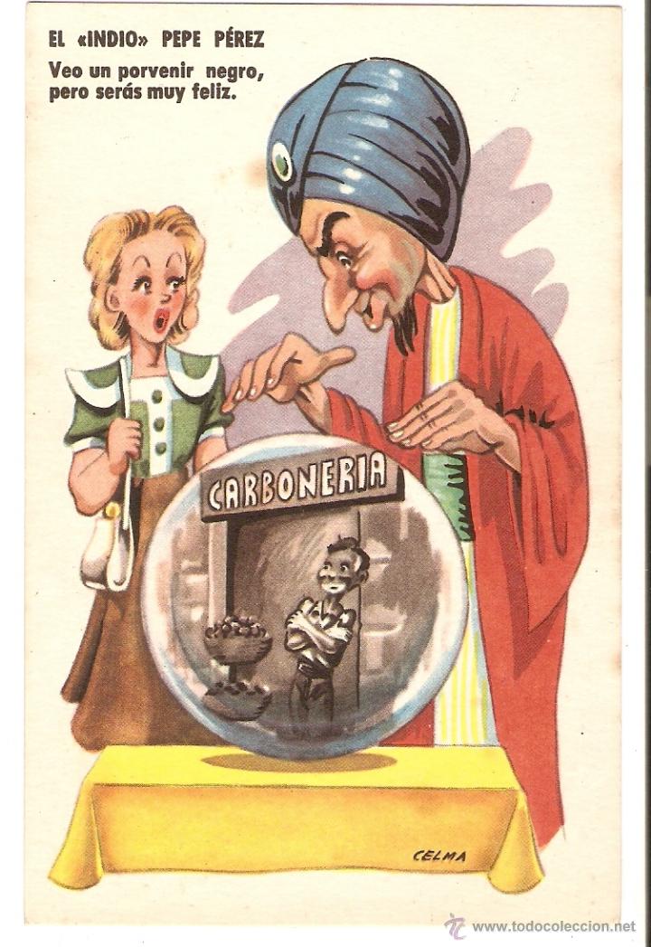 Postais: POSTAL - ILUSTRACI&Oacute;N DE CELMA - ESTAMPER&Iacute;A RAM - SERIE 83 - A&Ntilde;OS 1950