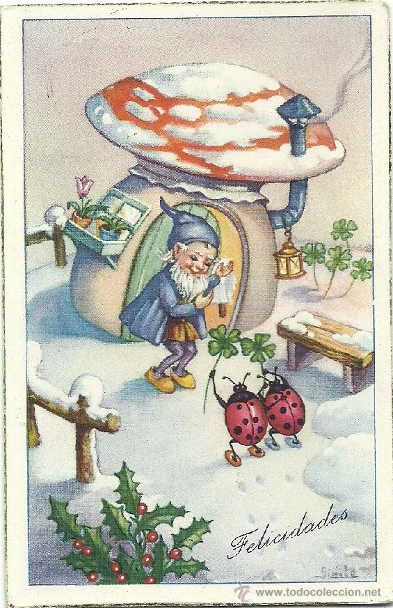 Cartoline: 0637M - EDICIONES CIMA SERIE 508- DATA 1949 - ILUSTRA GIMILE