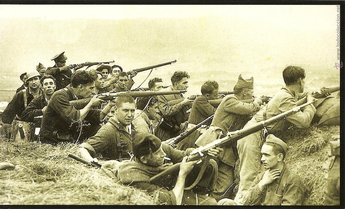 Postales: POSTAL, EDITORIAL AISE, LA GUERRA CIVIL EN EUSKALERRIA, 1936, SIN CIRCULAR